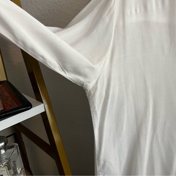 Anthropologie Cloth & Stone White Tunic - Picture 3 of 7